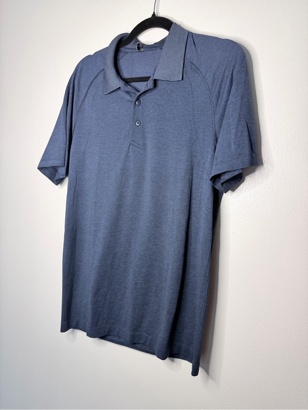 Men's Short-Sleeve Polo Shirt - Blue